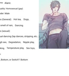 OC for Roleplay: Alaric ♡♡