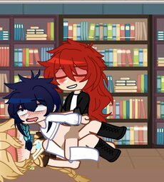 Diluc x Venti x Aether