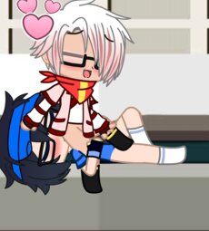 [Gacha] Luni licking Ichi's ass