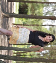 Rinu Augustine skirt