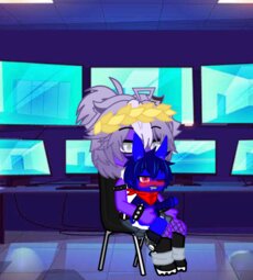 William and Bon Bon interact