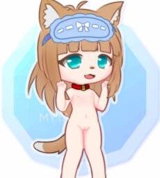 gatinha fofa peladinha