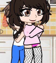 Evan being very needy on his mother