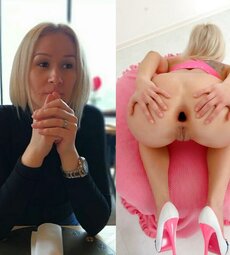 blonde doggystyle gaping anal pics