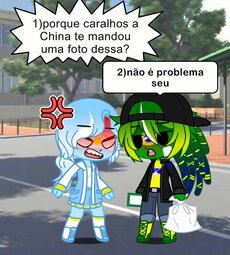 Brasil ganhando presente da China 2