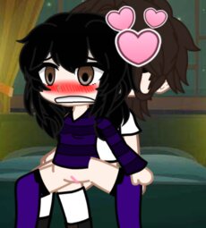 fucking Millie in gacha referencing @Amanda_Sparkle work