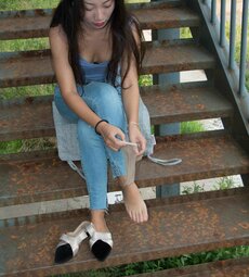 China Beauty Legs and feet 1133