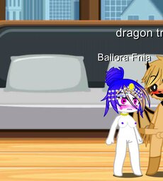 Ballora Fnia X Dragon triple attack Smiling Critter