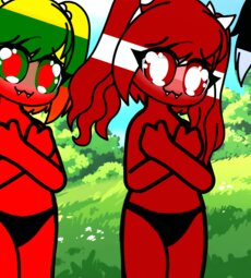 The three twin sisters (Baltic State)