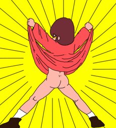 Frisk pantie flashes