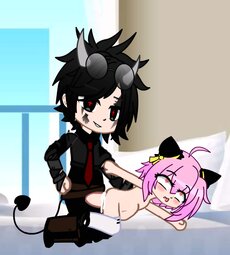 Playing with Anya forger