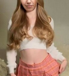 Beautiful woman posing