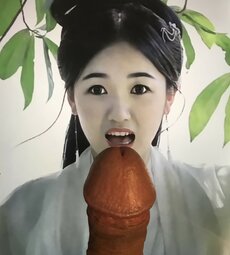 Cock Tribute to Chinese Girl