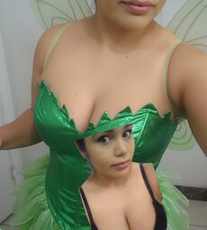 tetas en Hallowen
