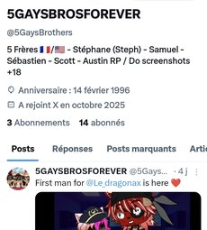 New account X is here (Update)