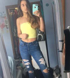 Beautiful barely legal European fit tan blonde babe