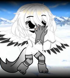 A giant monster owl girl