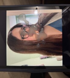 i sprayed this girl with a lot of semen <3