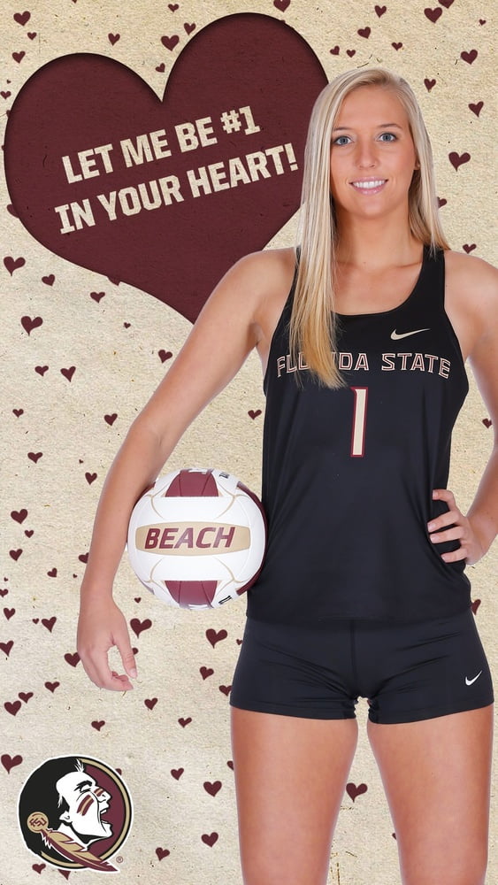 Volleyball Blonde Hottie