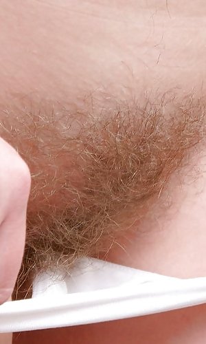 panties-pulled-down close up