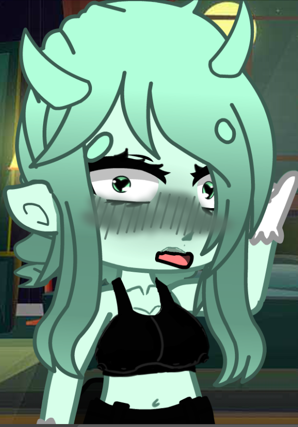 "Master...Are you sure this is a good outfit?"