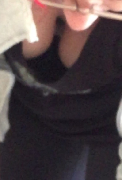 My slut 37 neighbor down shirt and cleavage pics