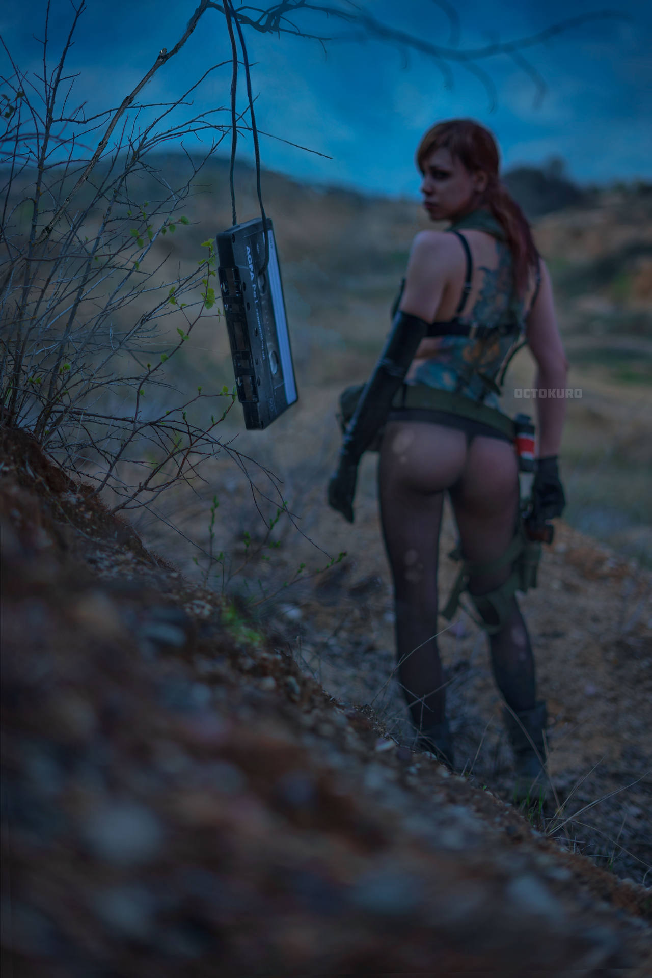 Octokuro Quiet cosplay