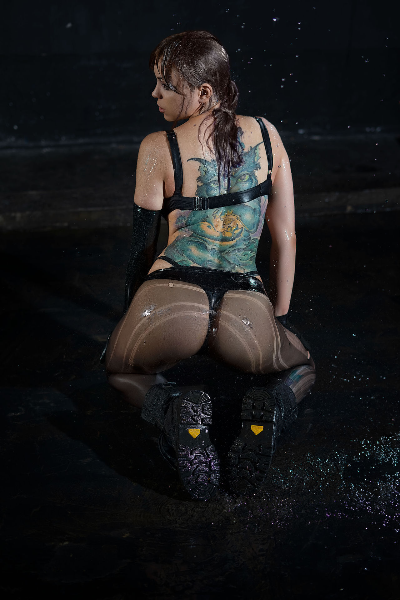Octokuro Quiet cosplay