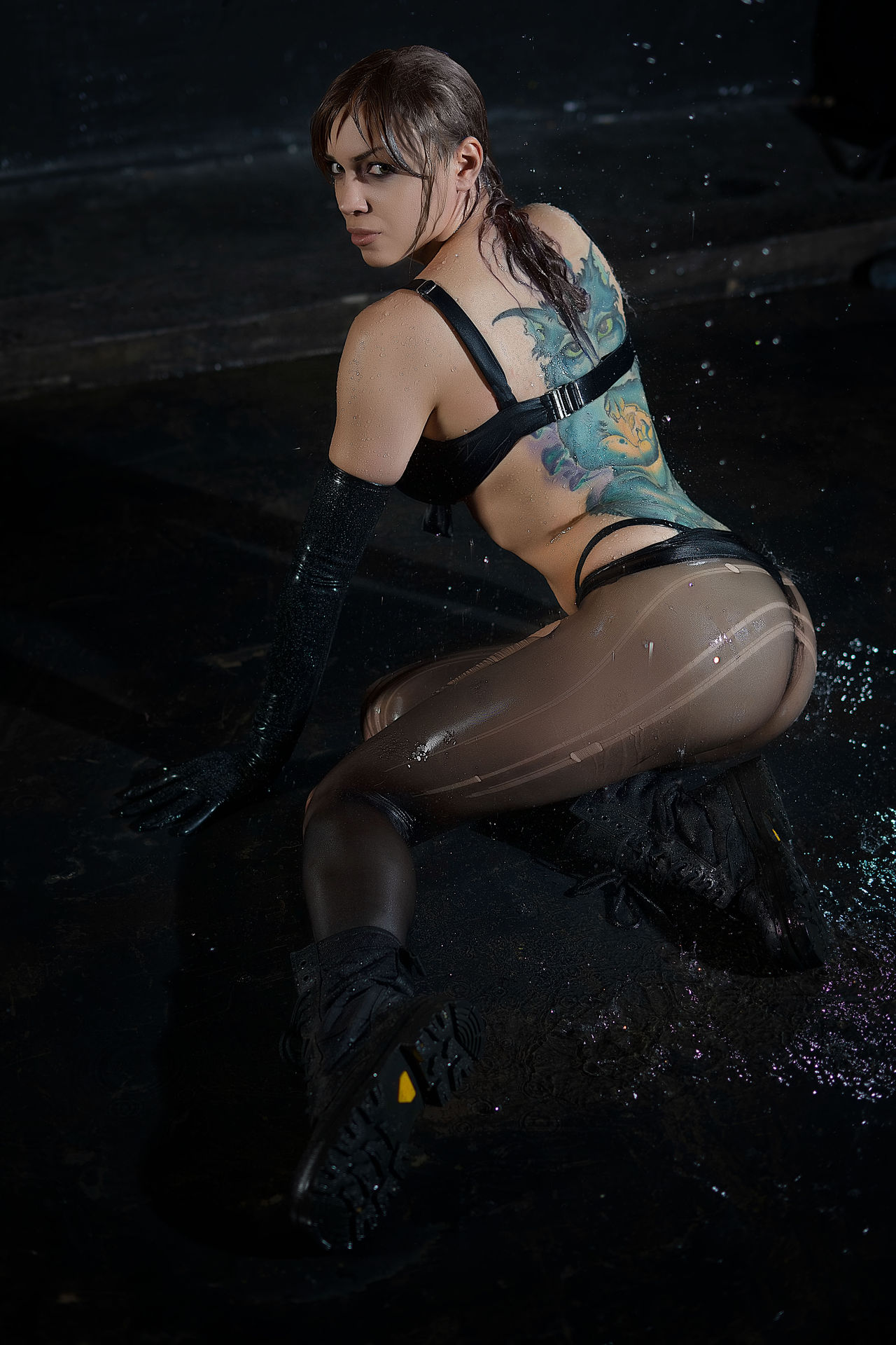 Octokuro Quiet cosplay