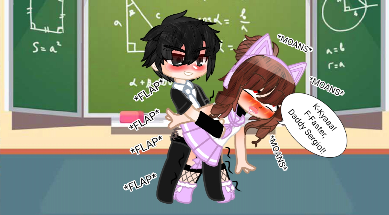Daddy Sergio fuck me from in the empty classroom~ ❤