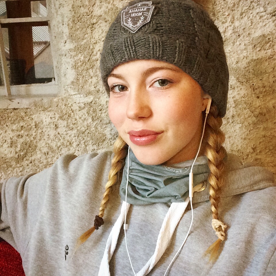 Busty Pale and Sexy Blonde