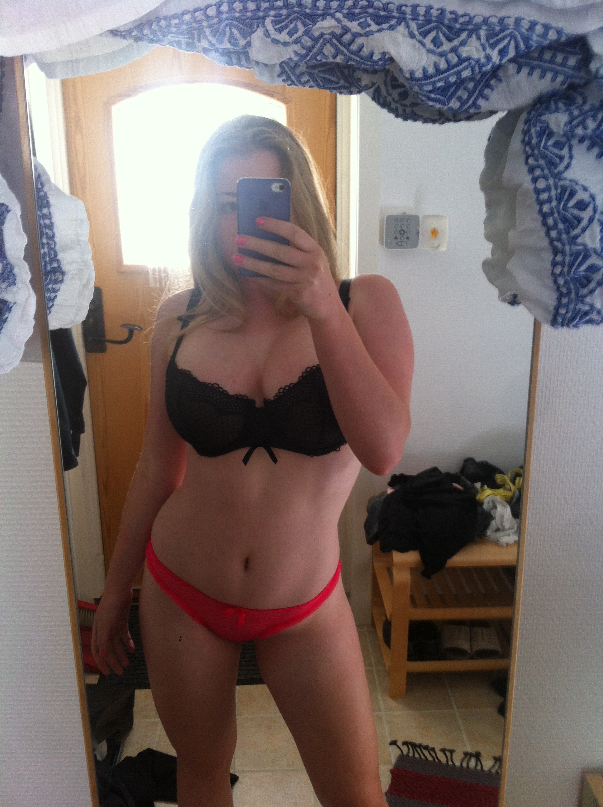 Busty Pale and Sexy Blonde