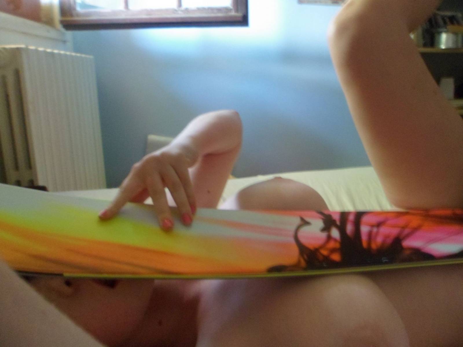 Busty Pale and Sexy Blonde