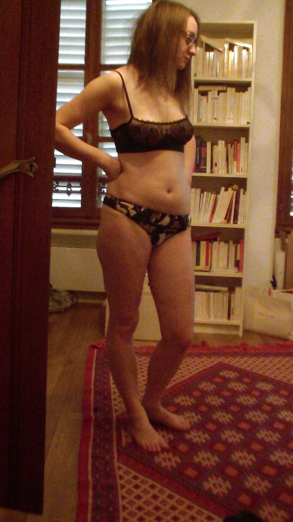 Nerdy Hairy and Horny Girl