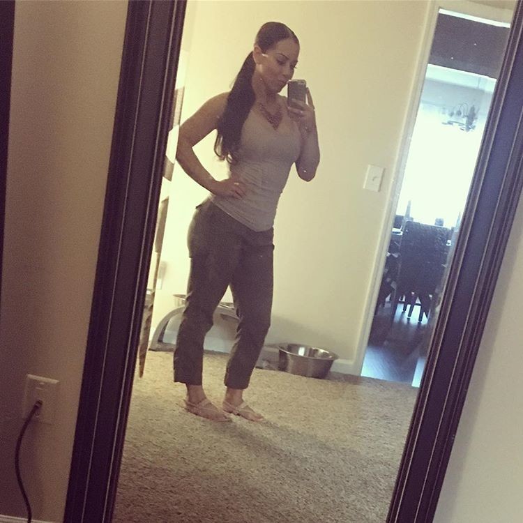 Gabby Military Selfie NN Tease