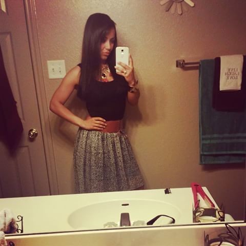 Gabby Military Selfie NN Tease