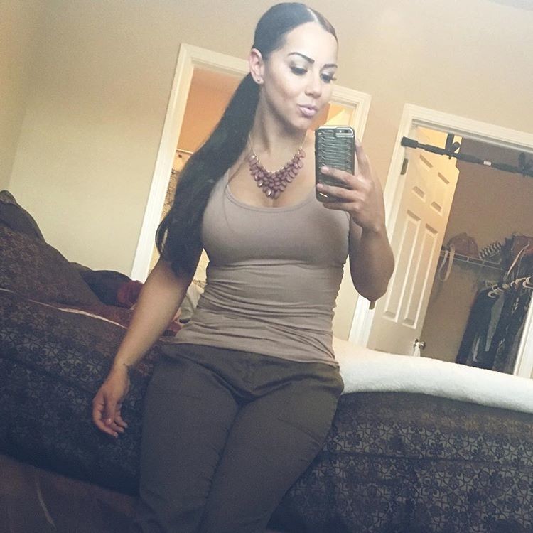 Gabby Military Selfie NN Tease