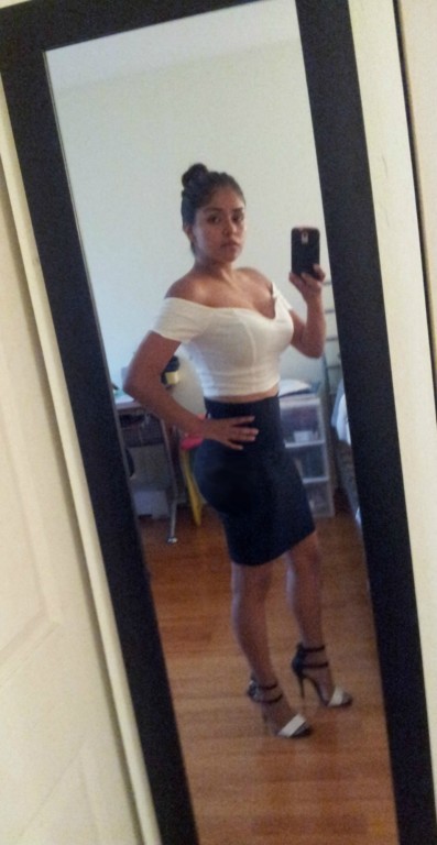 Amazing Tits On Sweet Brown Gal