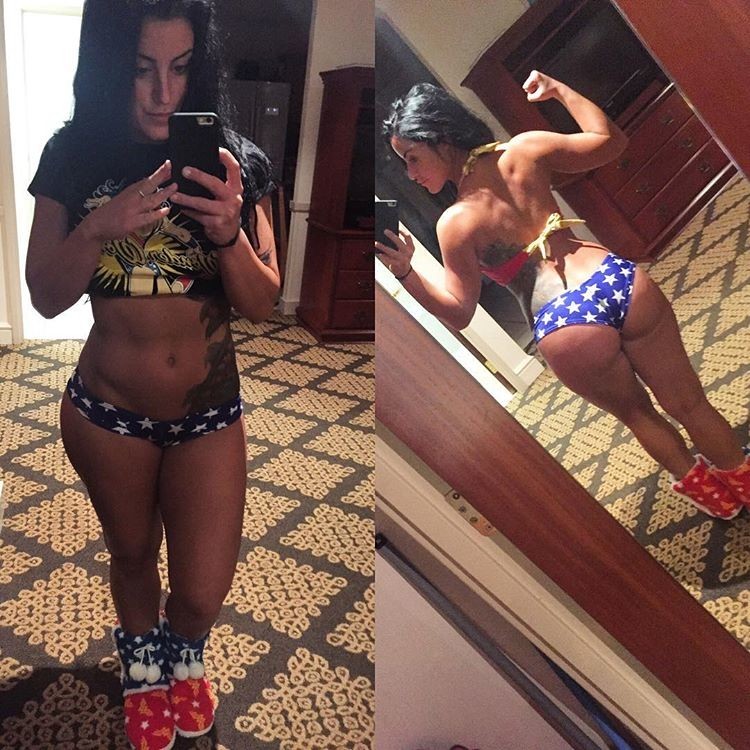 Military Girl Alysia Selfies