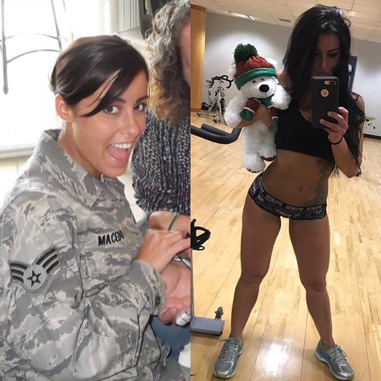 Military Girl Alysia Selfies