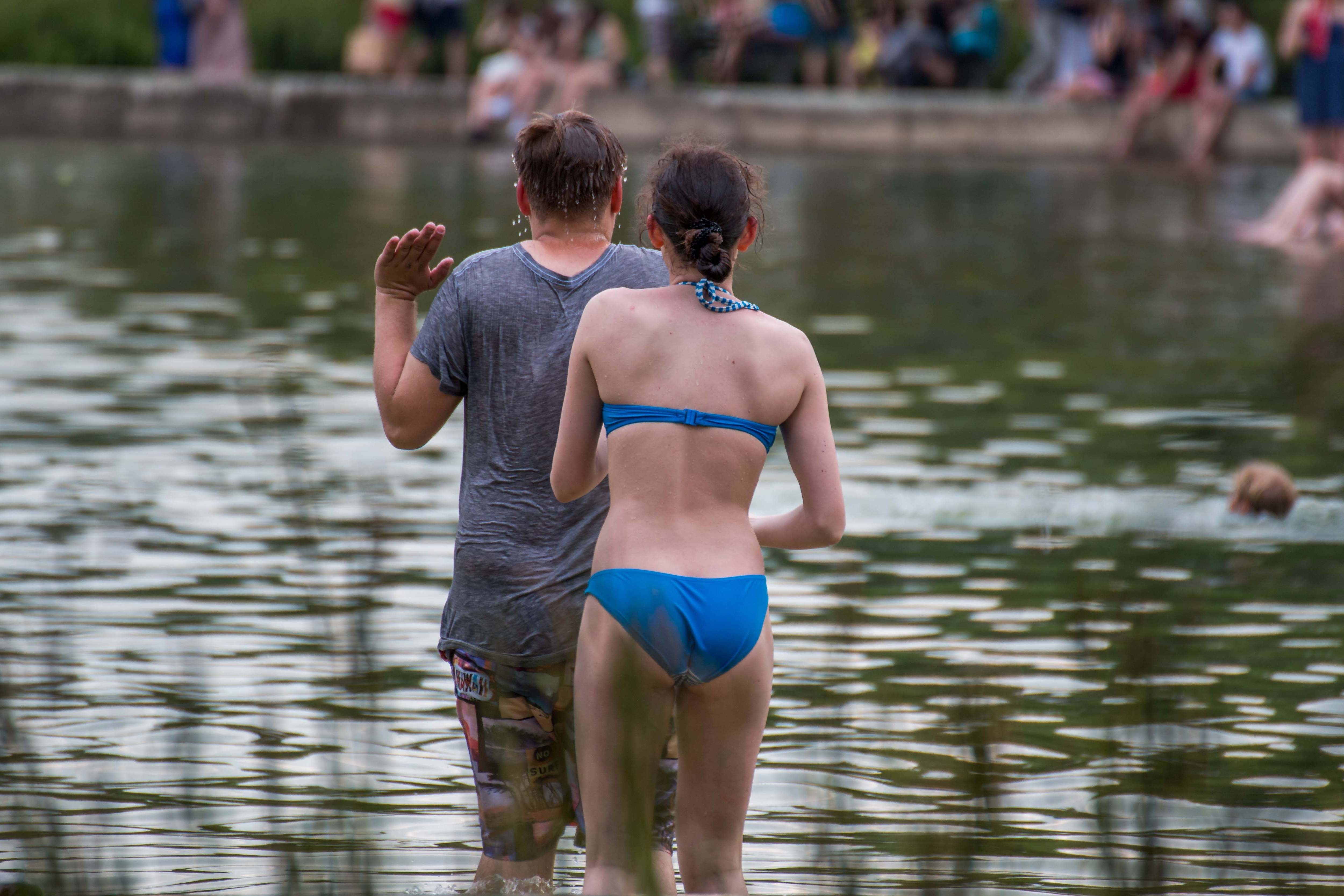 Blue Bikini in the City - Part 1