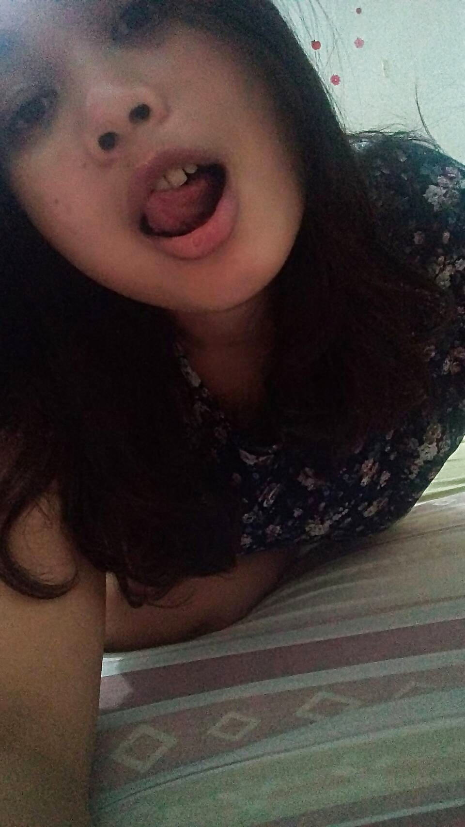 Thick Asian Spreads In Her Heels And Stockings