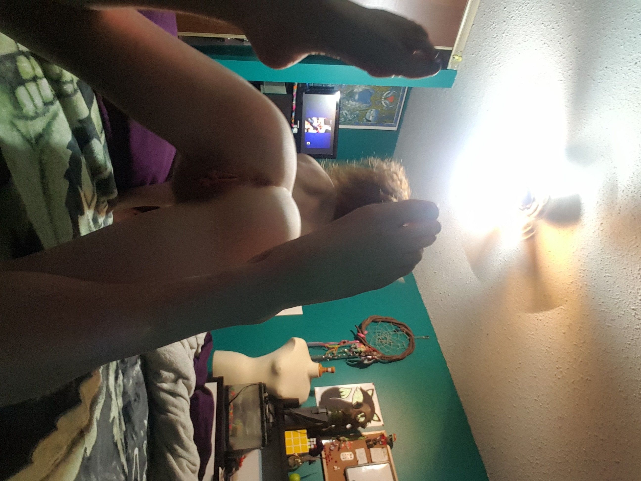 Redhead Girl friend sucks and fucks and does anal