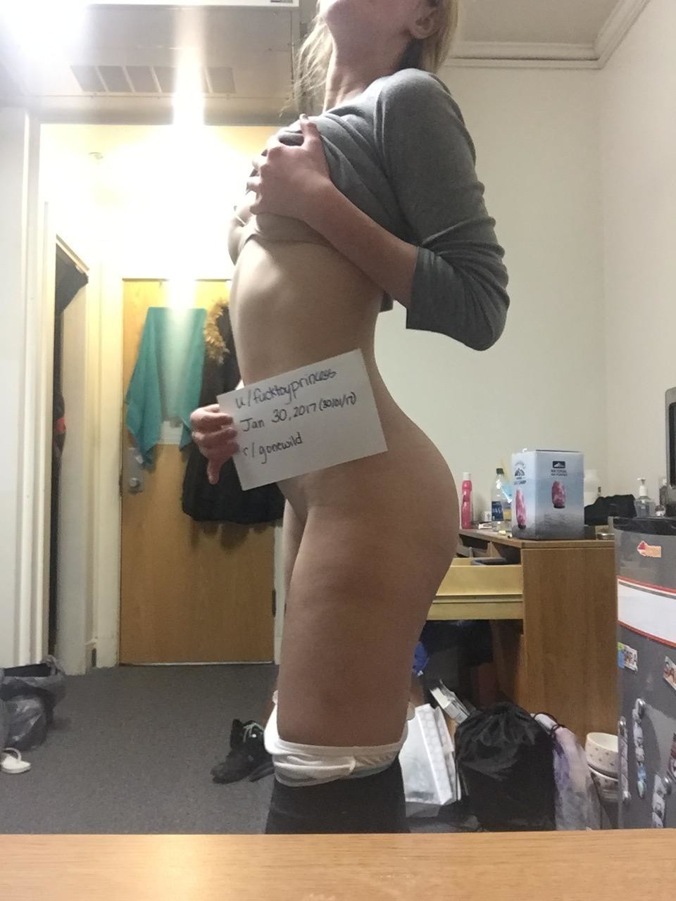 FucktoyPrincess Dorm Coed Blonde