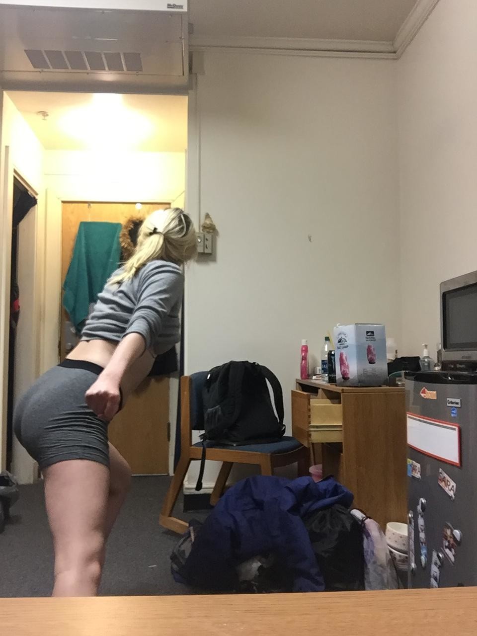 FucktoyPrincess Dorm Coed Blonde