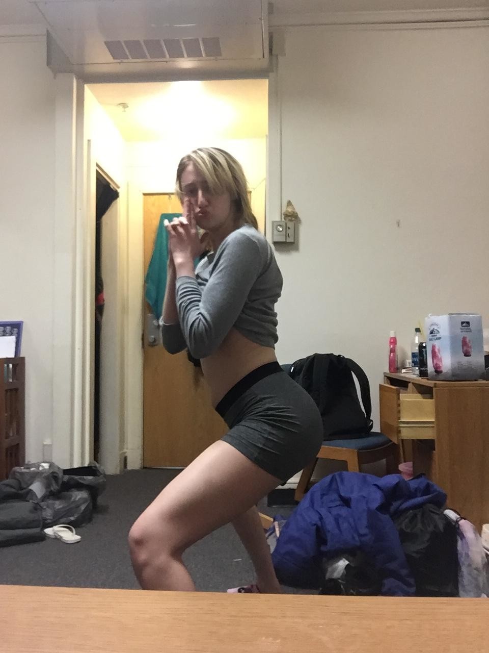 FucktoyPrincess Dorm Coed Blonde