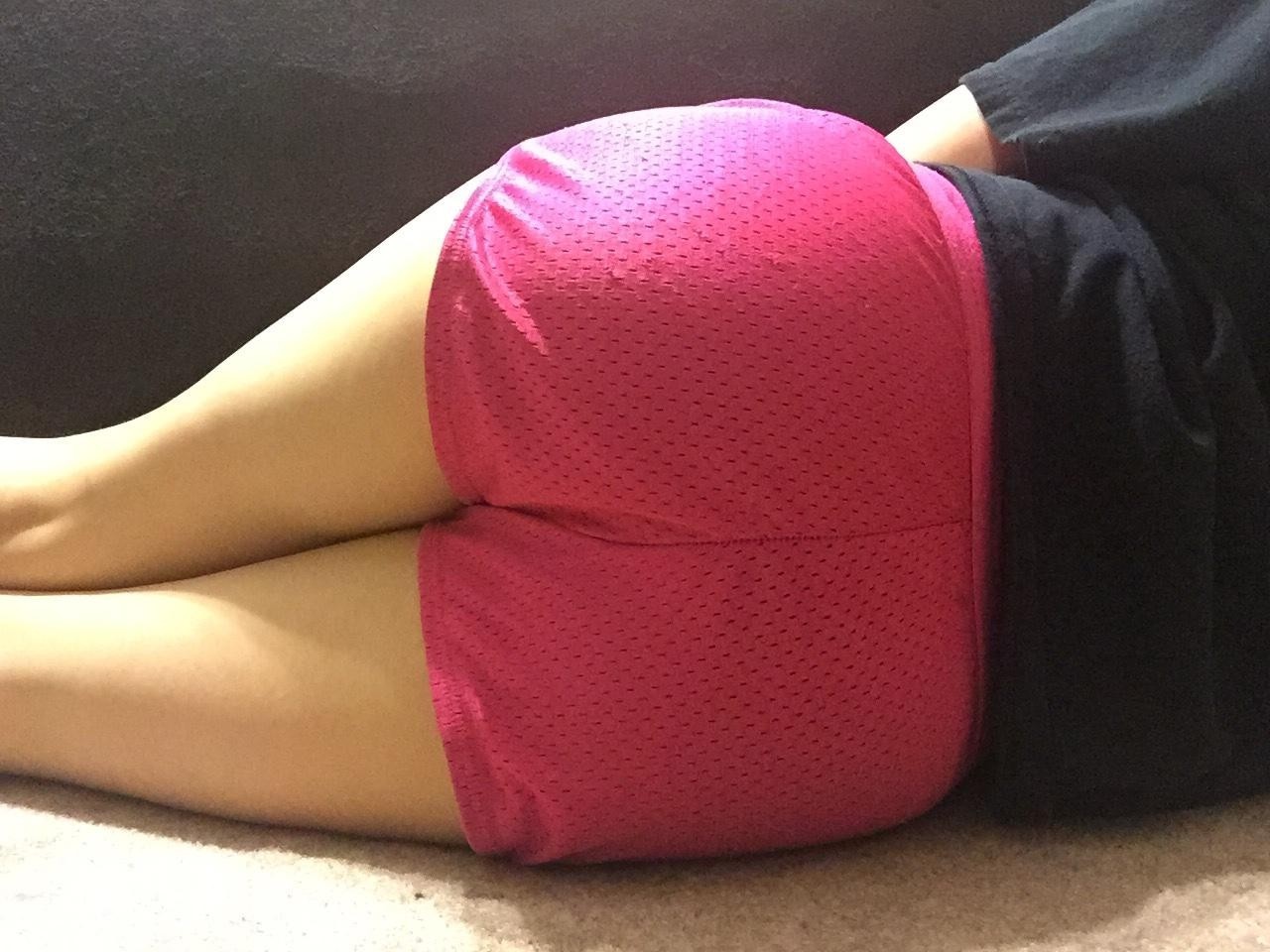 Nice Girl In Front Of Her Mirror