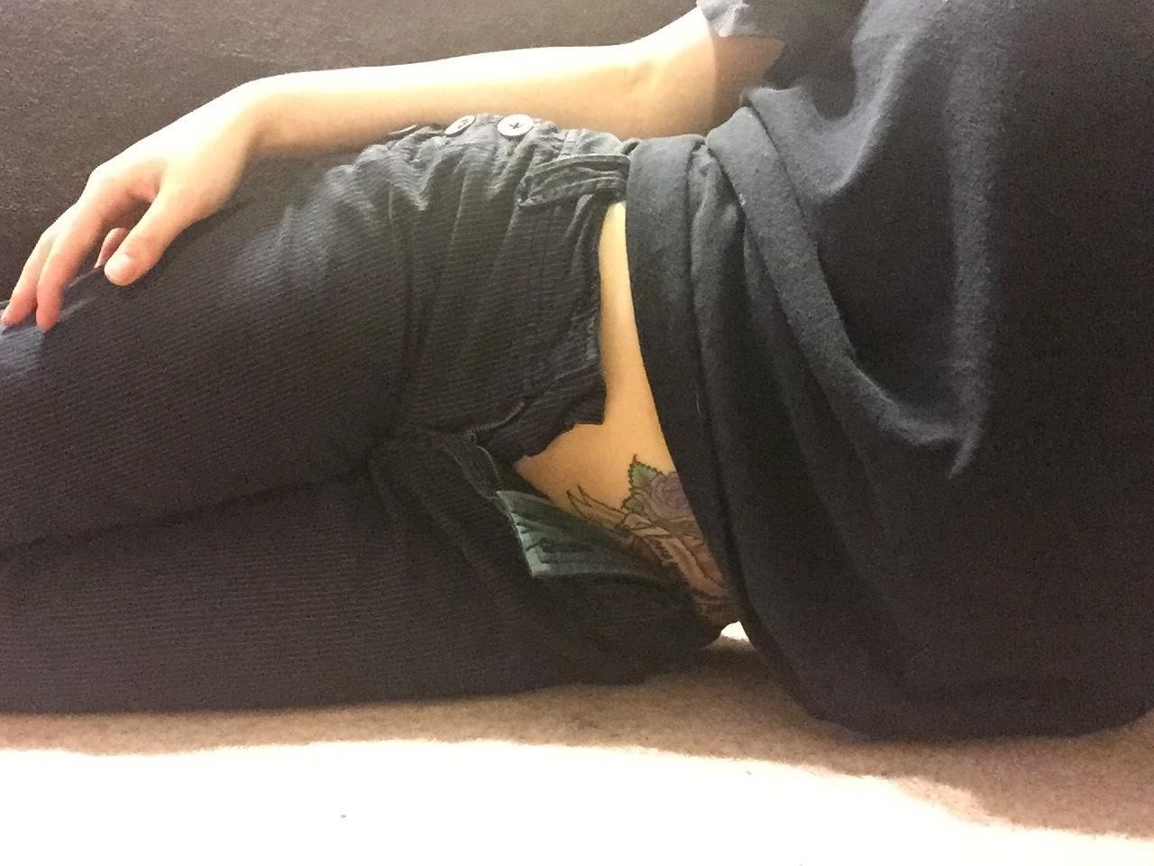 Nice Girl In Front Of Her Mirror