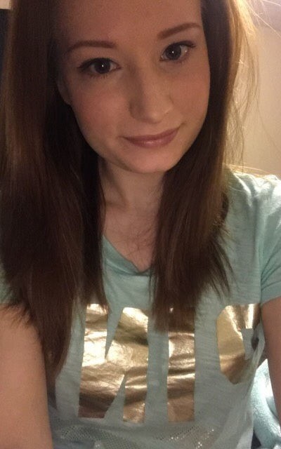 Nice Girl In Front Of Her Mirror