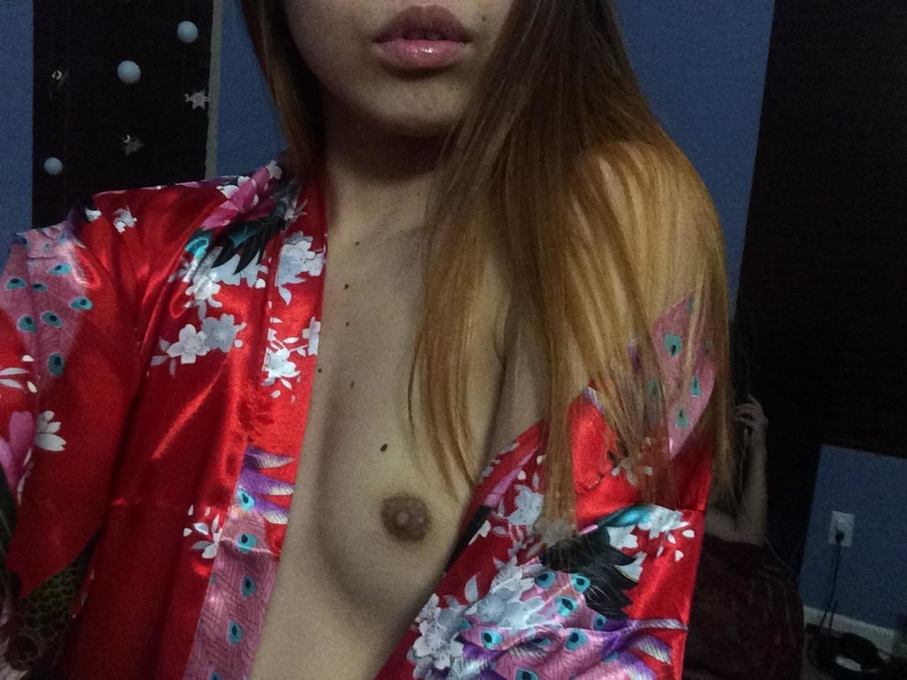 Peachy Amber Asian Cutie